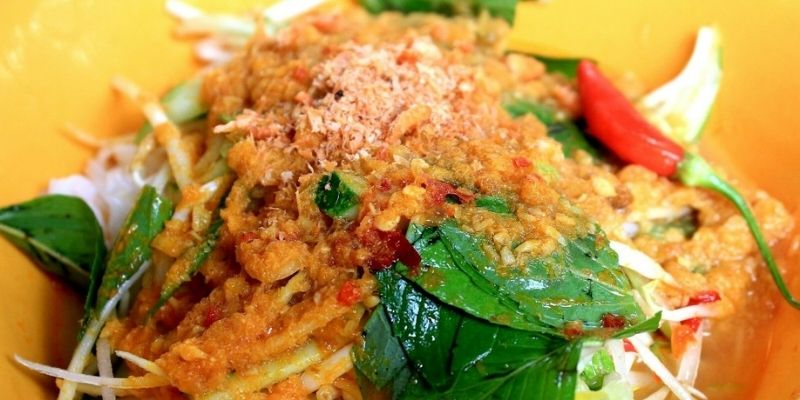 Bún kèn là món ăn độc đảo thuộc top các đặc sản Kiên Giang hiện nay